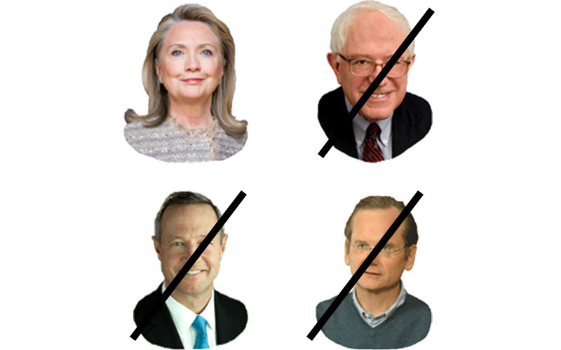 Candidatos Democratas